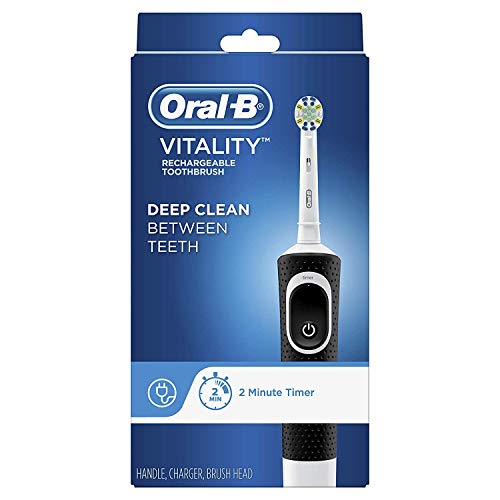 Oral-B Vitality FlossAction Electric Toothbrush for Teeth Whitening and Gum Health, Black  
Oral-B Vitality FlossAction