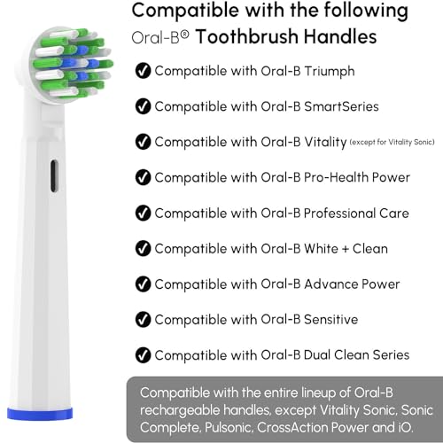 Oral-B Braun Pro Replacement Toothbrush Heads 20 Pcs for Electric Brushes