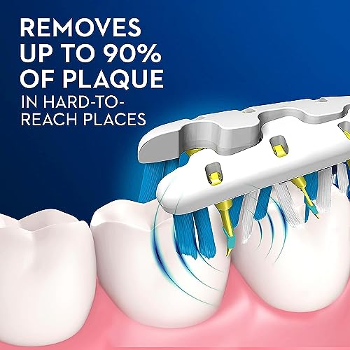 Oral-B Pulsar Battery Powered 3D White Advanced Toothbrush Twin Pack for Travel